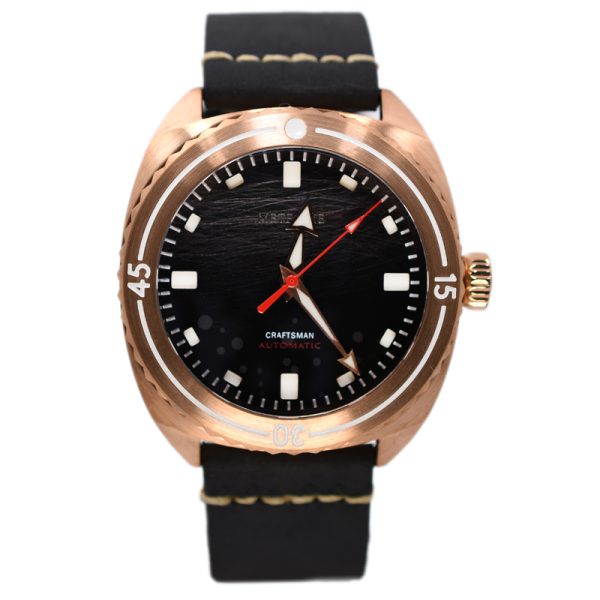 Customized Design Watch with Bronze Case and Sapphire Luxury - Beryl Watch