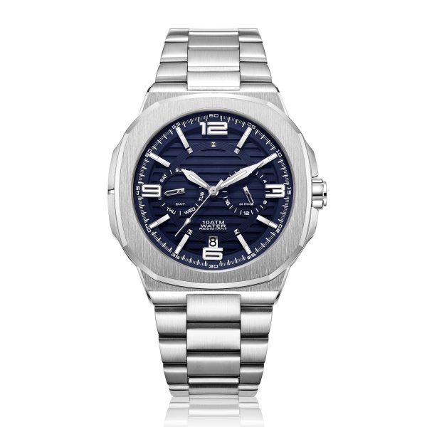 Luxury Wristwatch with Custom Logo by Expert Custom Watch Manufacturer Swiss Made Stainless Steel Chrono Watches for Men - Beryl Watch