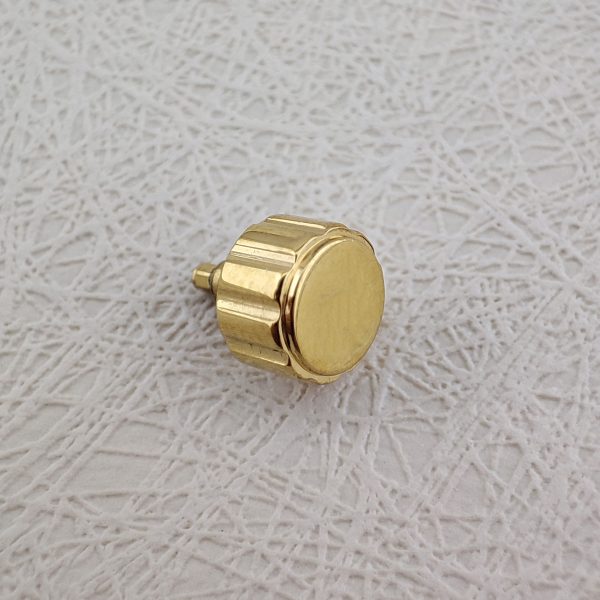 Custom special shape screw watch crowns and watch tube for automatic mechanical movement - Beryl Watch