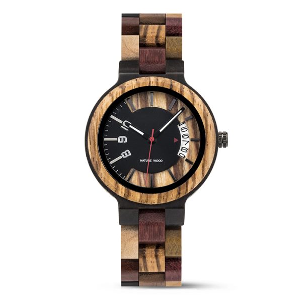 Wooden engraved watches with your logo for men and women - Beryl Watch