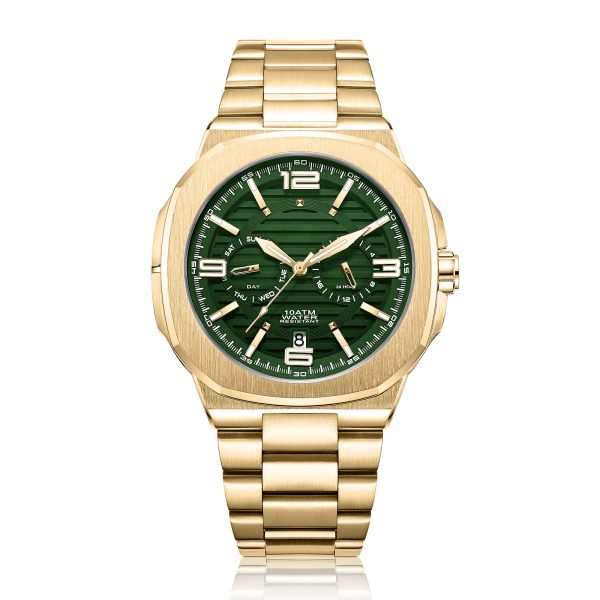 Luxury Wristwatch with Custom Logo by Expert Custom Watch Manufacturer Swiss Made Stainless Steel Chrono Watches for Men - Beryl Watch