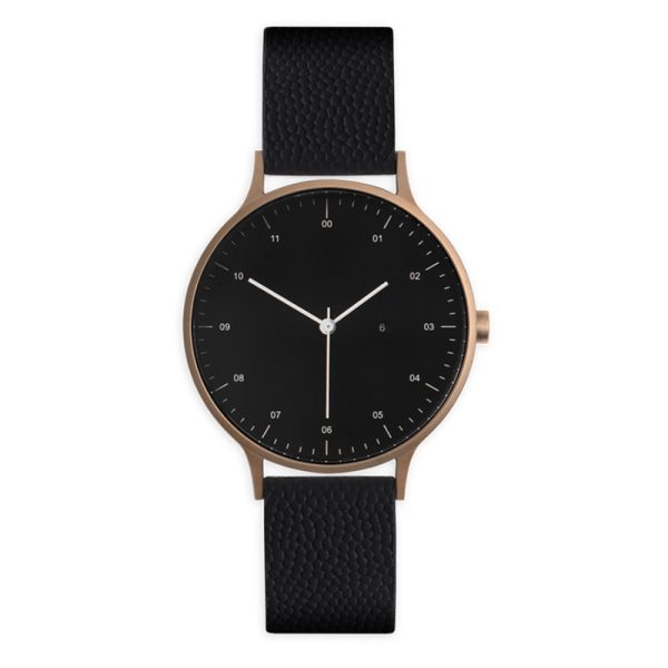Minimalist watch supplier custom design unisex leather watch with logo for mens and women - Beryl Watch