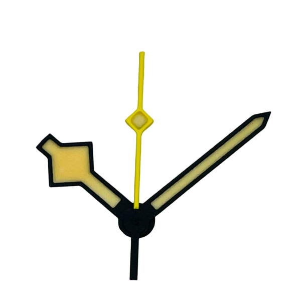 Custom watch hands for Sellita automatic quartz movement watches - Beryl Watch