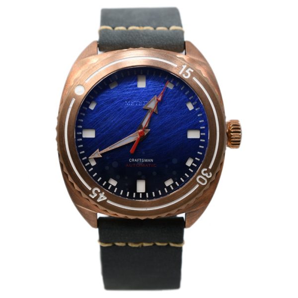 Customized Design Watch with Bronze Case and Sapphire Luxury - Beryl Watch