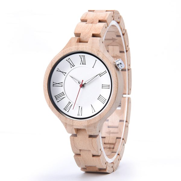 Wooden watch maker custom making woman wooden watches with your company logo - Beryl Watch