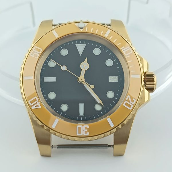 Rolex Quality Watch Case Manufacturer in 316L Stainless Steel with 18K Gold Finish – Custom Men's Watch Low MOQ - Beryl Watch
