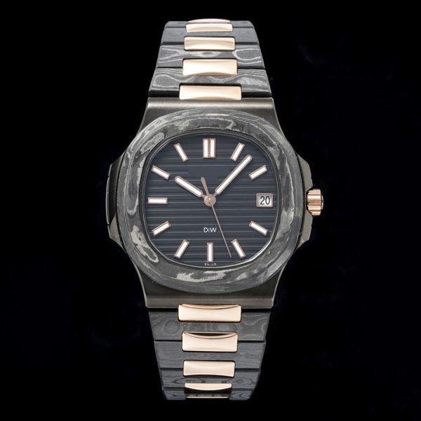 Mechanical Carbon Fiber Watch Custom Logo for Men AP Forged Carbon Series - Beryl Watch
