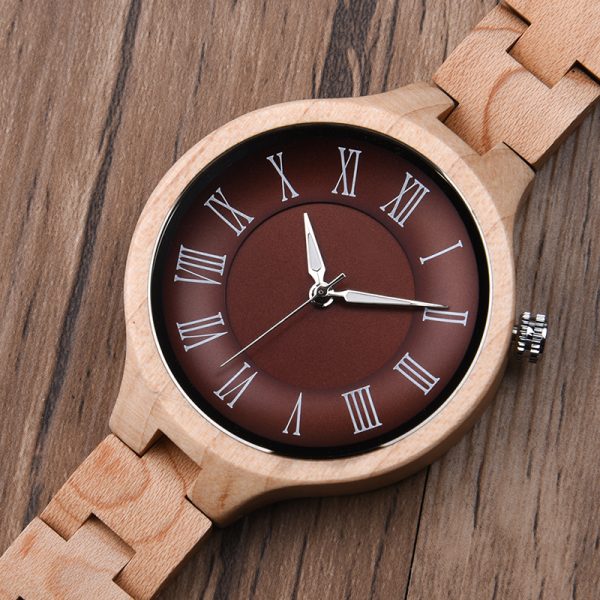 Wooden watch maker custom making woman wooden watches with your company logo - Beryl Watch