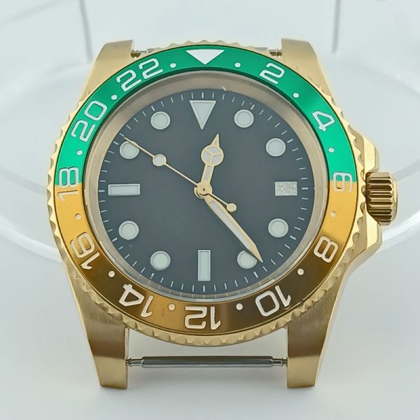 Rolex Quality Watch Case Manufacturer in 316L Stainless Steel with 18K Gold Finish – Custom Men's Watch Low MOQ - Beryl Watch