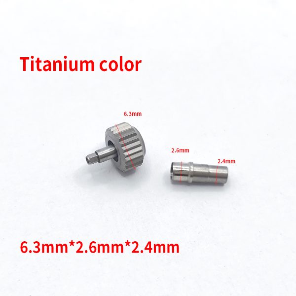 Watch crown maker custom logo titanium watch crown price - Beryl Watch
