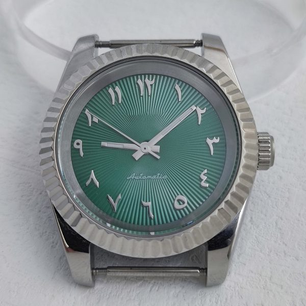 Seiko Quality Watch Cases with Arabic Inspired watch dial Custom logo - Beryl Watch
