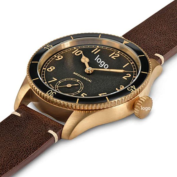 Bronze Watch Case CUSN8 Bulk Production of Custom Dive Watches with Logo Branding - Beryl Watch