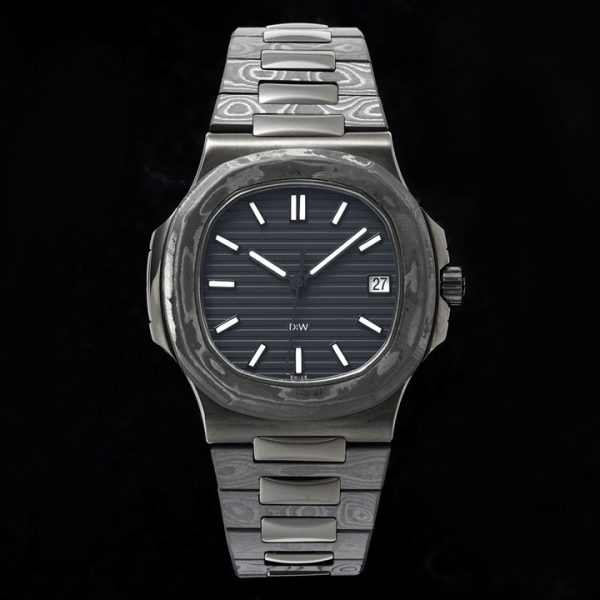 Mechanical Carbon Fiber Watch Custom Logo for Men AP Forged Carbon Series - Beryl Watch