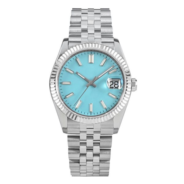 Custom 904L Stainless Steel Watch Luxury Rolex Oyster Perpetual Date Swiss Automatic watches 316L - Beryl Watch