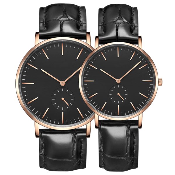Watch supplier customise couple watches waterproof with stainless steel mesh band - Beryl Watch