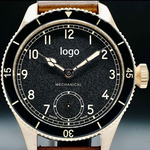 Bronze Watch Case CUSN8 Bulk Production of Custom Dive Watches with Logo Branding - Beryl Watch