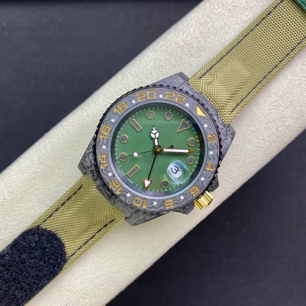 Carbon Forged Watch Case and Fiber Parts for Custom Dive Watches with Swiss Movement - Beryl Watch