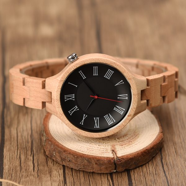 Wooden watch maker custom making woman wooden watches with your company logo - Beryl Watch