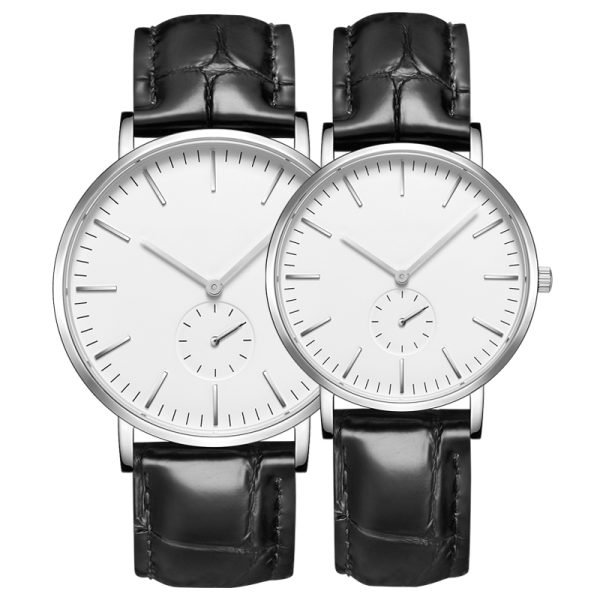 Watch supplier customise couple watches waterproof with stainless steel mesh band - Beryl Watch