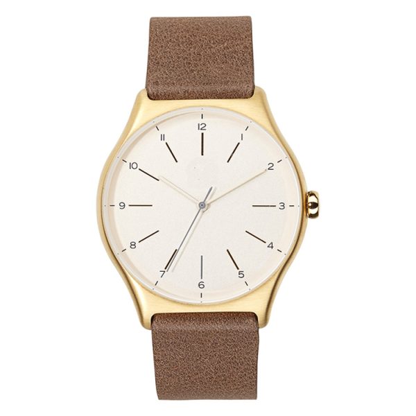 customizable watches men custom logo with vegan leather straps for unisex minimalist watches whoesale - Beryl Watch