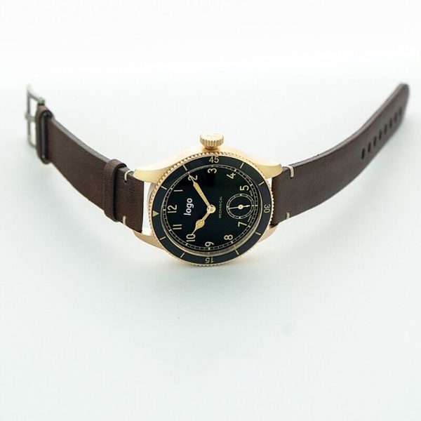Bronze Watch Case CUSN8 Bulk Production of Custom Dive Watches with Logo Branding - Beryl Watch