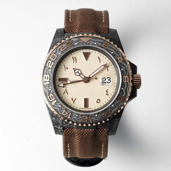 Custom Dive Carbon Fiber Watches Mens Style by Luxury Classic Top Manufacturer - Beryl Watch