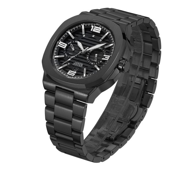 Luxury Wristwatch with Custom Logo by Expert Custom Watch Manufacturer Swiss Made Stainless Steel Chrono Watches for Men - Beryl Watch