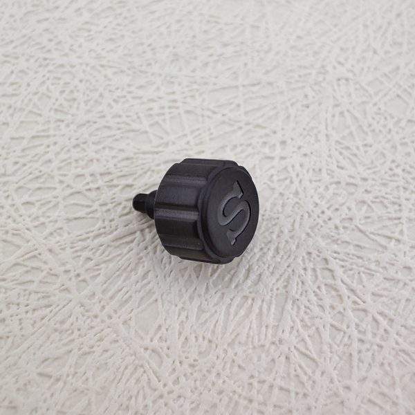 Custom screw watch crown parts engraved logo waterproof stainless steel polished - Beryl Watch