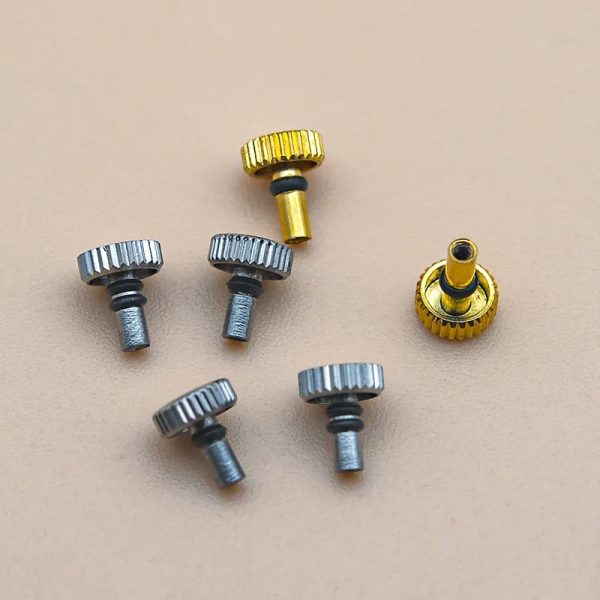 Brass watch crown manufacture custom cnc logo price - Beryl Watch