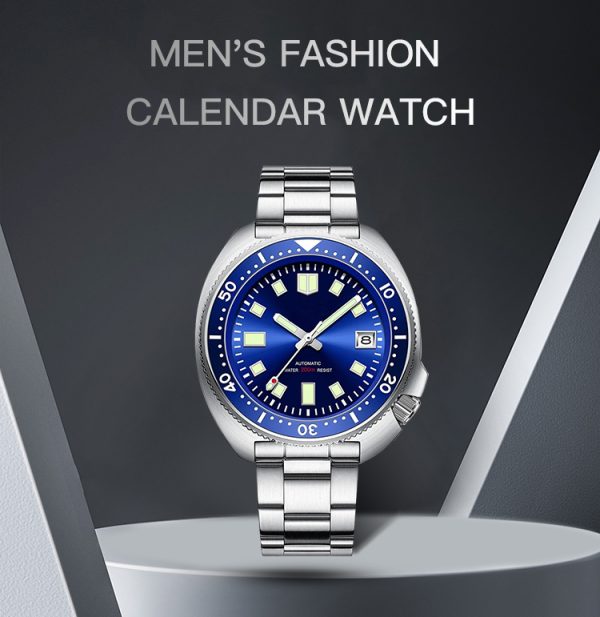 Bulk Order watch Manufacturer Custom Logo Men's Dive Watches Automatic 20 ATM Waterproof - Beryl Watch