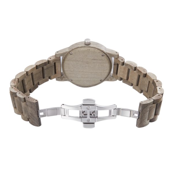 Wooden automatic mechanic watch engraved logo for men`s wrist watches - Beryl Watch