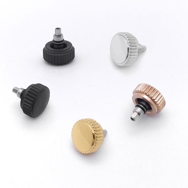 316L Stainless steel Slim Watch Crown Without Logo New Style NH35 36 SKX007 7.5mm - Beryl Watch