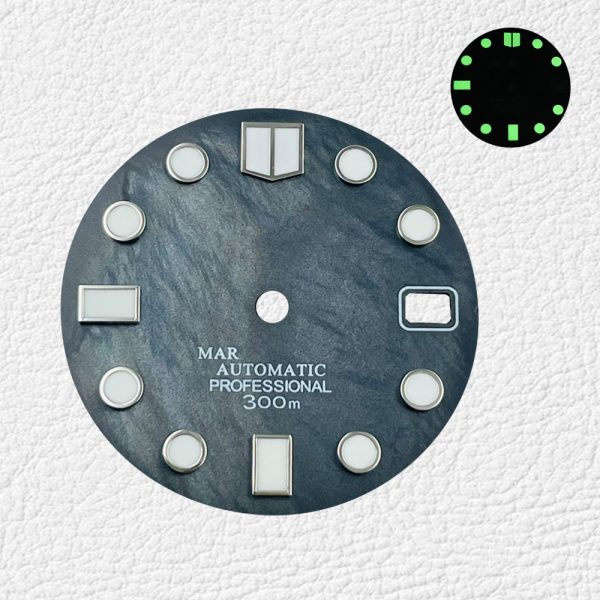 CNC custom design MOP watch face dial logo for quality diving automatic watches with luminous - Beryl Watch
