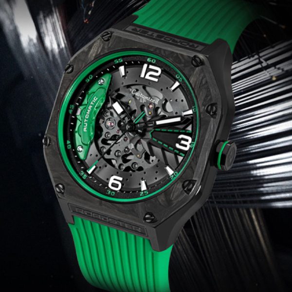 Carbon Watch Case Maker for Customized Men's Diving Watches Waterproof - Beryl Watch