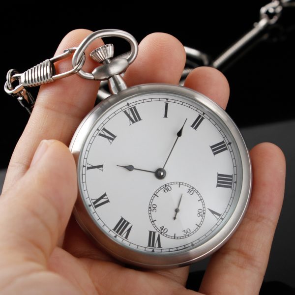 Custom classic mechanical pocket watch with modern design for men - Beryl Watch