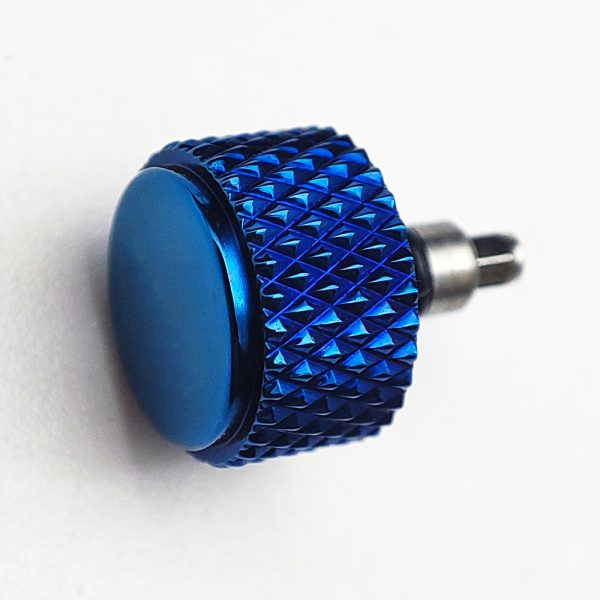 Wholesaler custom watch parts crown water resistant with pattern - Beryl Watch