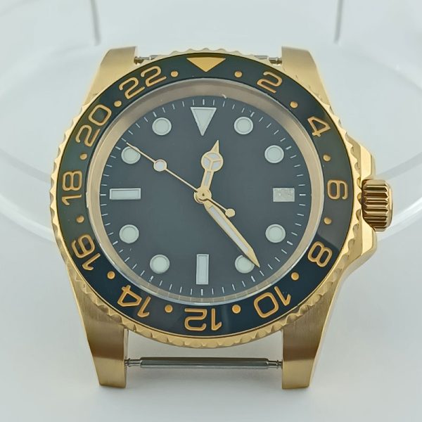 Rolex Quality Watch Case Manufacturer in 316L Stainless Steel with 18K Gold Finish – Custom Men's Watch Low MOQ - Beryl Watch