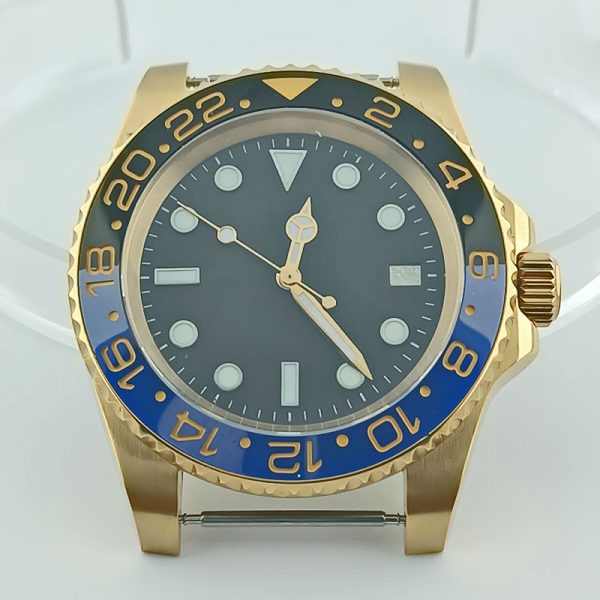 Rolex Quality Watch Case Manufacturer in 316L Stainless Steel with 18K Gold Finish – Custom Men's Watch Low MOQ - Beryl Watch