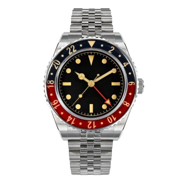 Custom Luxury GMT Diving Watches for Men Wholesale Custom Men's Luminous Watches with Logo - Beryl Watch