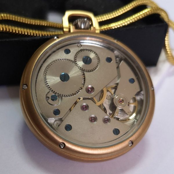Custom Logo Pocket Watch for Men Open Face Mechanical Pocket Watches by Expert Custom Watch Manufacturer - Beryl Watch