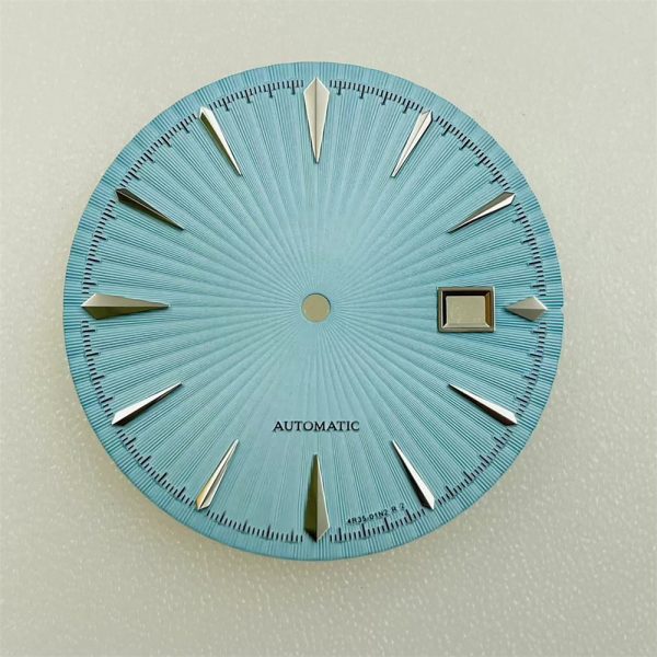 35mm S Logo Cocktail Gradient Dial Parts For NH35/NH36/4R Automatic Movement Watches Modification Accessories Seiko Quality - Beryl Watch