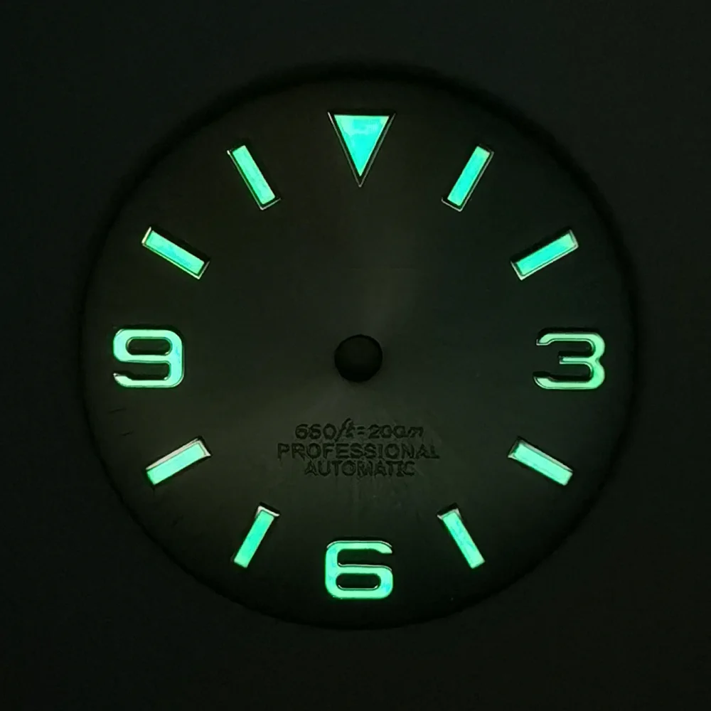 Rolex Quality Watch Spare Parts Dial 28.5mm with Metal Logo for Ultimate Watch Face Customization - Beryl Watch