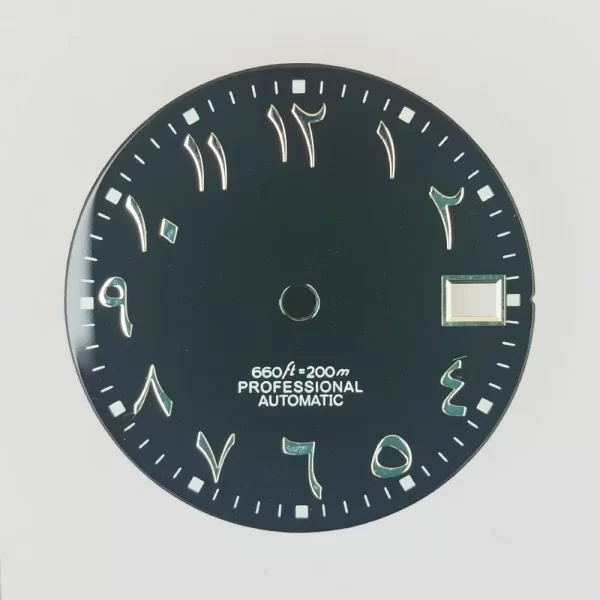 Luxury Watch Spare Parts Manufacturers Custom Mod Arabic Number Dial Green With Rolex Quality For Seiko NH35 Movt - Beryl Watch
