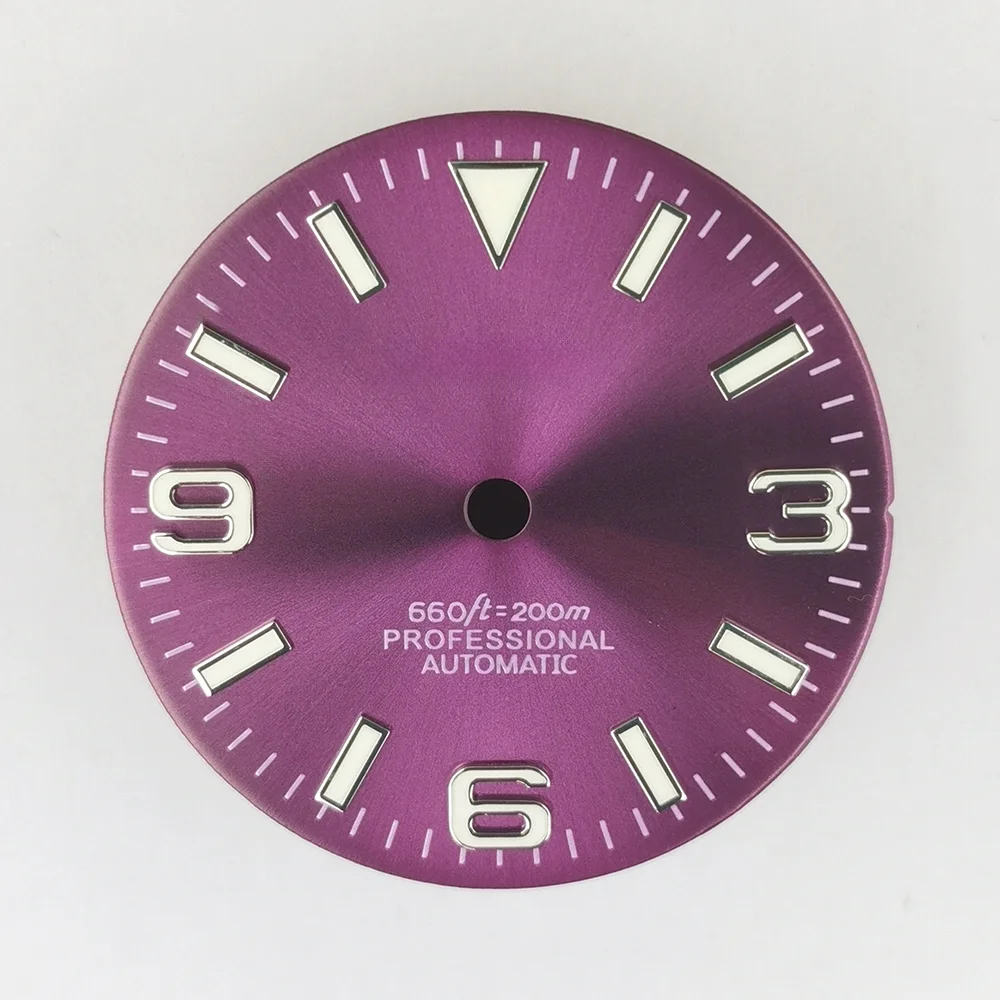 Rolex Quality Watch Spare Parts Dial 28.5mm with Metal Logo for Ultimate Watch Face Customization - Beryl Watch