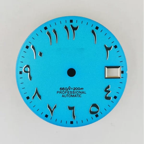 Luxury Watch Spare Parts Manufacturers Custom Mod Arabic Number Dial Green With Rolex Quality For Seiko NH35 Movt - Beryl Watch