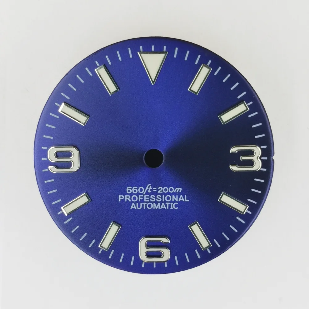 Rolex Quality Watch Spare Parts Dial 28.5mm with Metal Logo for Ultimate Watch Face Customization - Beryl Watch