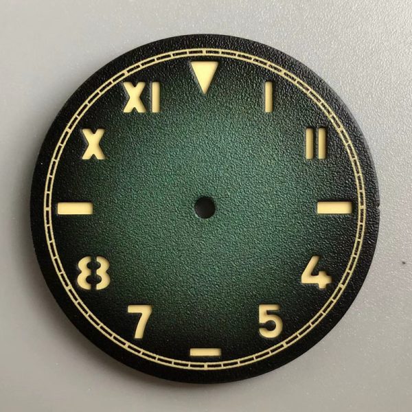 Luminous Custom Dial for 37mm Watches with ST3600 Movement Logo Customization Available - Beryl Watch