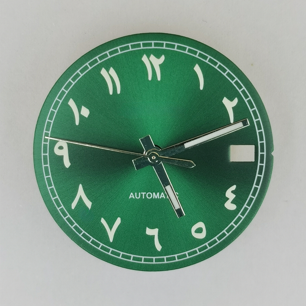 Factory Wholesale Custom Arabic Dials 28.5mm NH35 Watch Dial with Seiko Quality - Beryl Watch