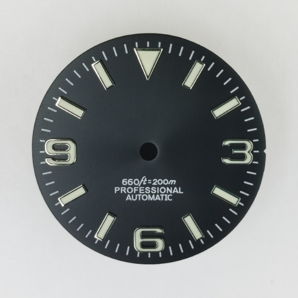 Rolex Quality Watch Spare Parts Dial 28.5mm with Metal Logo for Ultimate Watch Face Customization - Beryl Watch