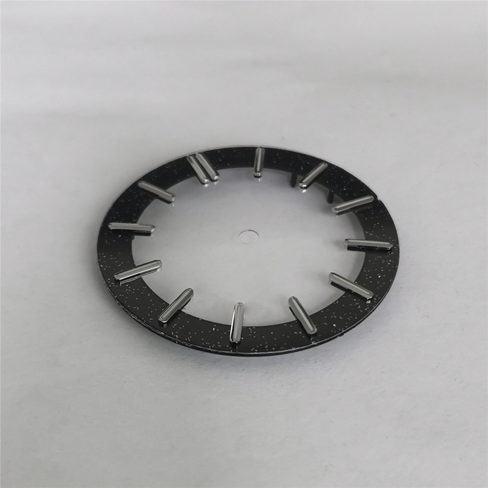 Custom OEM Watch Dial with Super Luminous Transparent Dial Bulk Production Seiko Quality For NH70 movement - Beryl Watch